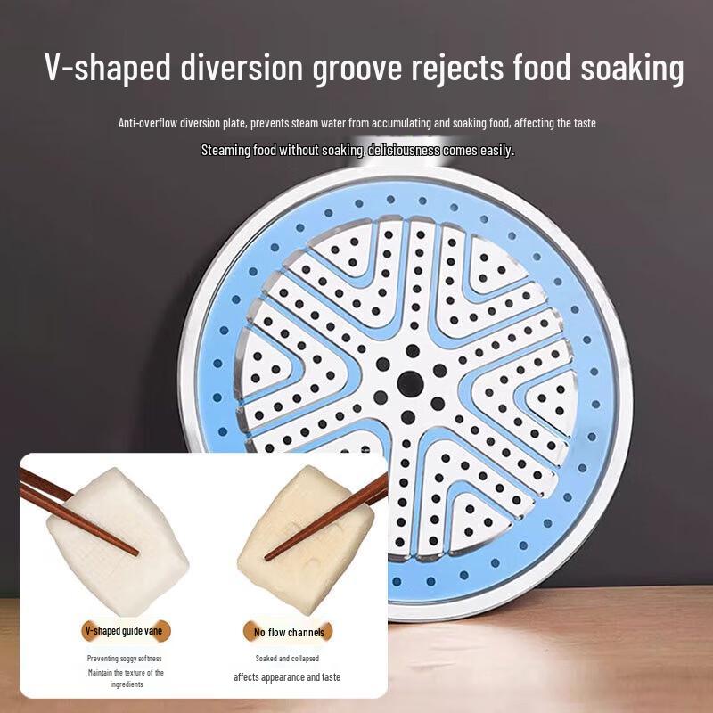 KBH 3-Layer Stainless Steel Steamer Pot