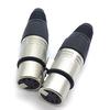 1Pcs Canon Plug Socket Male/Female Microphone Audio Xlr Connector 3P/4P/5P Contacts
