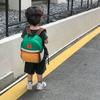 Versatile Unisex Colorblock Toddler Backpack Stylish Lightweight Canvas Design