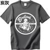 Vintage Summer For Man Tshirt Birdland New York Jazz Bird Saxophone Music Logo Short Sleeve Street Wear Crew Neck Tshirt