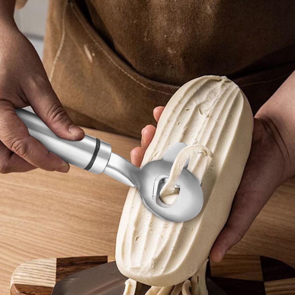 Cactus Peeling Spoon, Stainless Steel Cactus Peeling Spoon, Multifunctional Cactus Peeler Tool, Chinese Noodle For Cooking Kitchen Gadgets