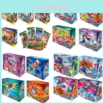 Полная коллекция из 360 карточек Покемон, включая Sword Shield Evolving Skies Shining Fates