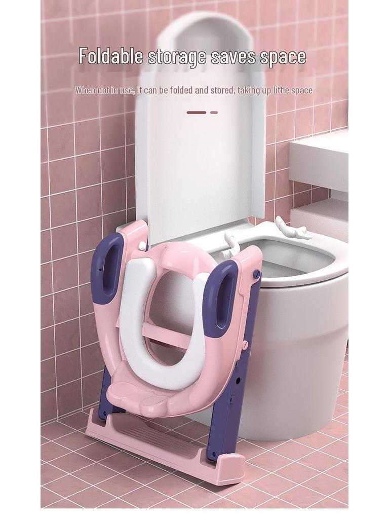 Трапециевидное сиденье для горшка и подставка-ступенька для детей