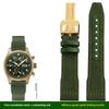 Для IWC Pilot Нейлоновый ремешок из натуральной кожи для часов IWC Mark 18 Balack Aces Portuguese оригинальный плетеный холщовый ремешок Браслет