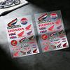 For Honda Waterproof Reflective Motorbike Stickers Easy Peel Removable Decals for Motorcycle CarFA1 