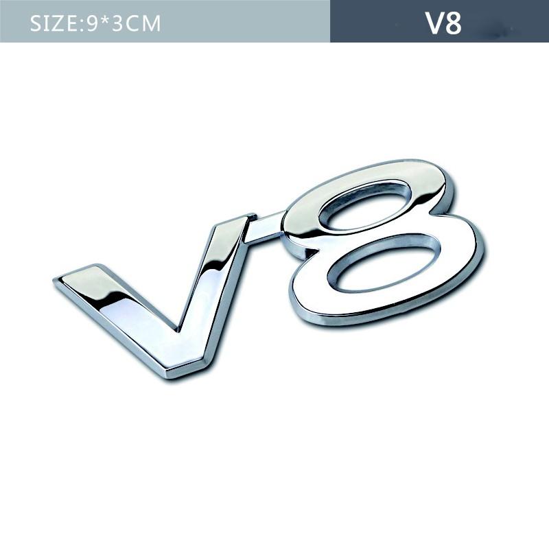 Модифицированные буквы V6 V8 5,7 4WD AWD VXR VXL TXL Limited металлическая автомобильная наклейка подходит для всех автомобилей