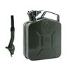 5L Metal Gas Can Spill Proof Fuel Container with Spout And