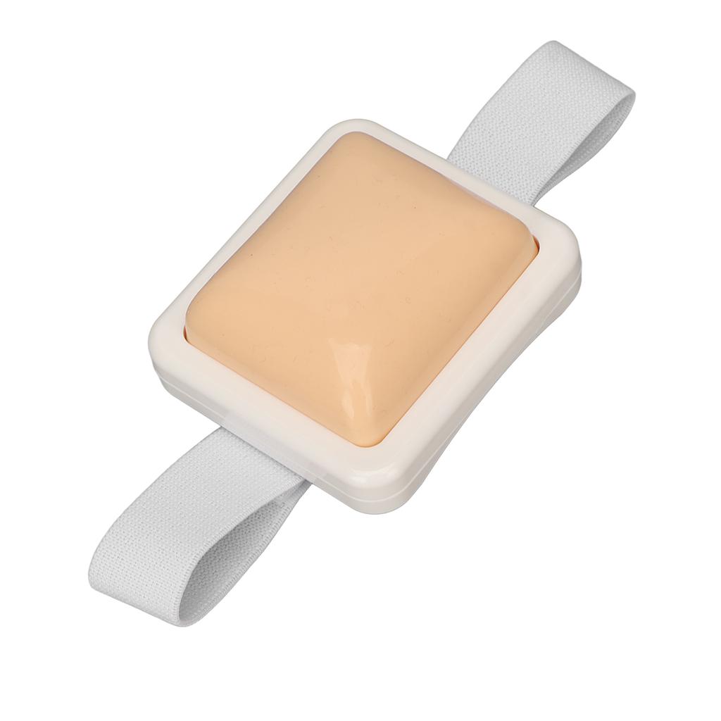 Медицинский тренировочный коврик для инъекций, носимый с эластичной лентой, симуляционный коврик для практики внутримышечных инъекций