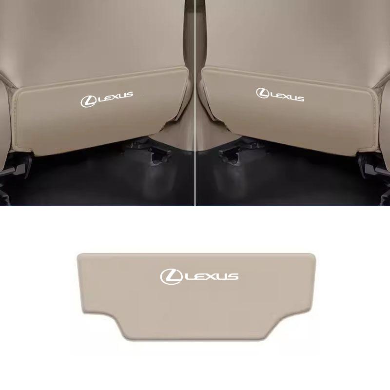 rlvc5 Car Seat Back Protector Mat Prevent Dirty Anti Kick Pad Styling Accessory For Lexus Fsport GX470 RX330 IS250 LX570 LX600 Ct200h