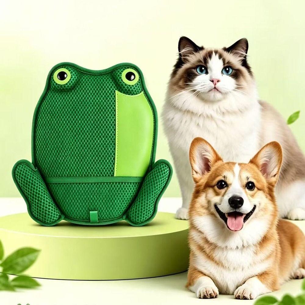 Double-Sided Pet Hair Removal Glove Dog Floating Hair Remover Cleaning Carpets