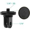 1/4 Inch Mini Tripod Adapter Mount for GoPro Hero 13 12 11 10 9 8 7 6 DJI Insta 360 X5 X4 X3 Sjcam Xiaomi Yi 4K Eken Accessory