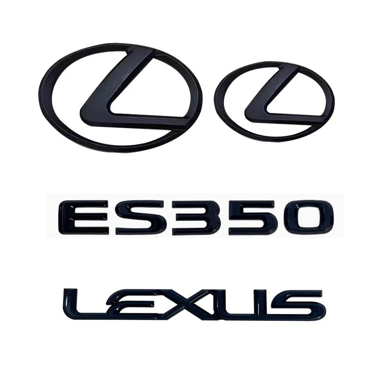 Interior Stickers For Lexus ES350 Car Accessory Spreadability 4pcs 3D ABS Car Logo Rear Trunk Fender Door Emblem Badge Car Stick