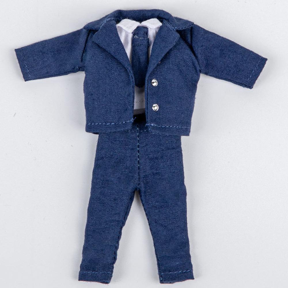 Mini Doll Coat Trousers Cute OB11 Doll Clothes for 1/11 OB11/Obitsu11Dolls/1/12Bjd Dolls