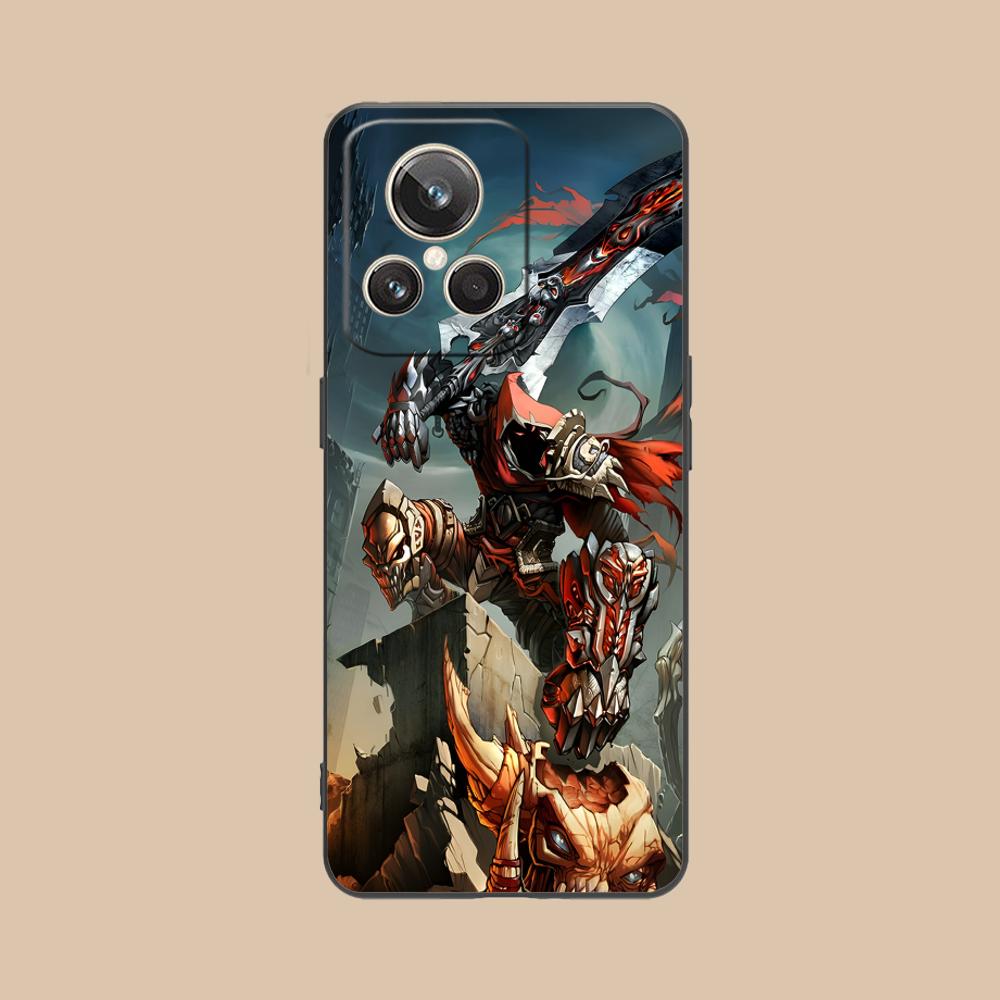 Чехол для мобильного телефона Darksiders для Realme 15 14 13 12 11 10 9 Pro Plus T i Lite 5G Цветной Печатный Чехол Чехол Роскошный