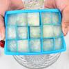 Силиконовый лоток для льда на 15 кубиков с крышкой, пищевой, для самостоятельного приготовления льда