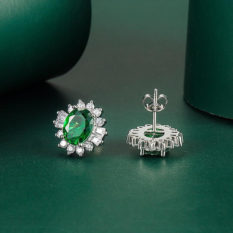 Sace Gems Классические серьги из медного сплава с цирконом, женские ювелирные изделия, свадебный подарок для вечеринки