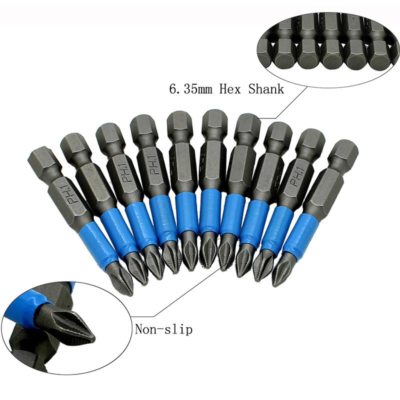 Магнитные отвертки с одной головкой PH1/PH2/PH3/PZ1/PZ2/PZ3 из легированной стали