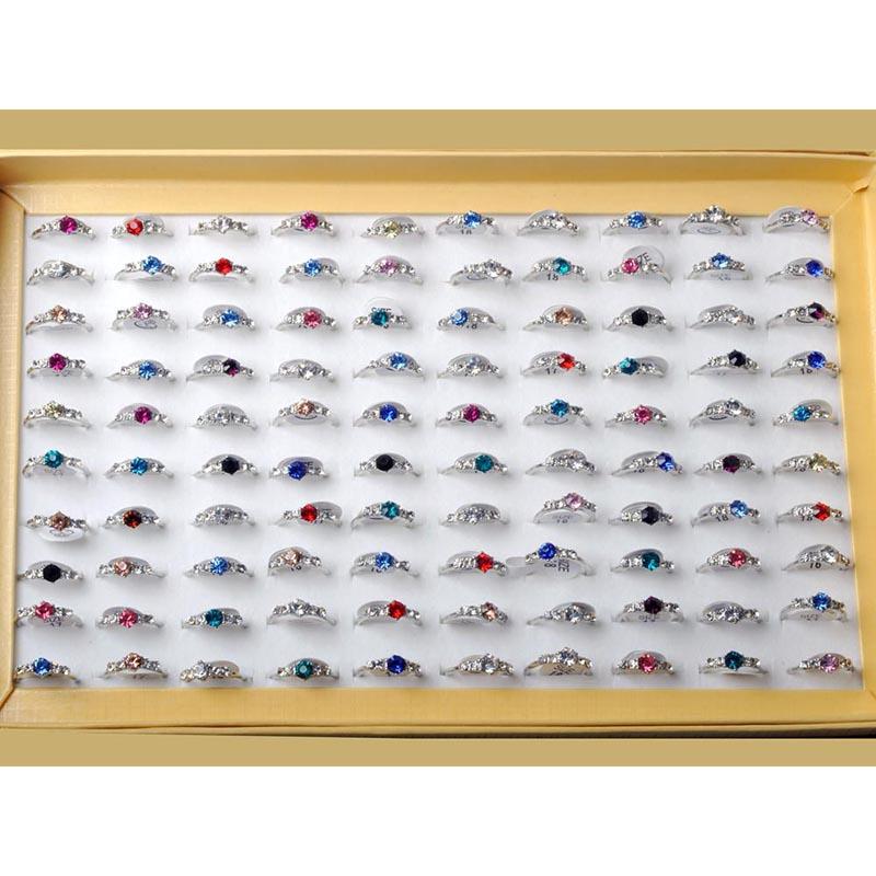 Набор элегантных женских колец 20 штук