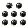 8 Pcs Small Casters for Furniture Self-adhesive Casters, 360° Swivelling Wheels Storage Boxes for Small Appliances Thin Wheels for Seeders