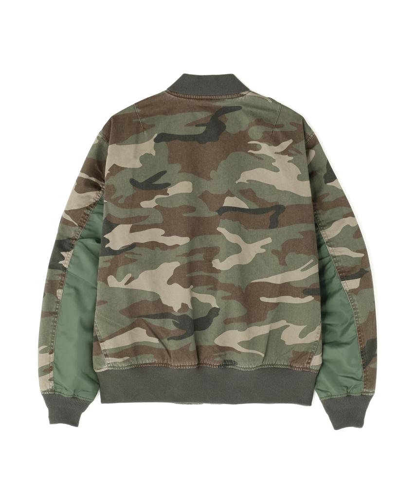 AVIREX WEB&DEPOT Exclusive CAMOUFLAGE L-2B Jacket Men's L 311 Olive Camo 783-5252037