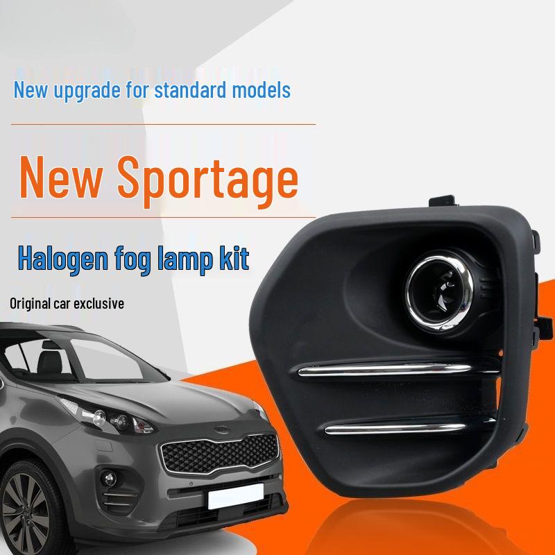 Kia Sportage '17-'19 Передняя левая/правая сборка противотуманной фары и дневные ходовые огни
