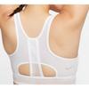 Nike Спортивный бюстгальтер Swoosh Ultrabreathe Dri-Fit со средней поддержкой, женское нижнее белье, белый CJ0150-100