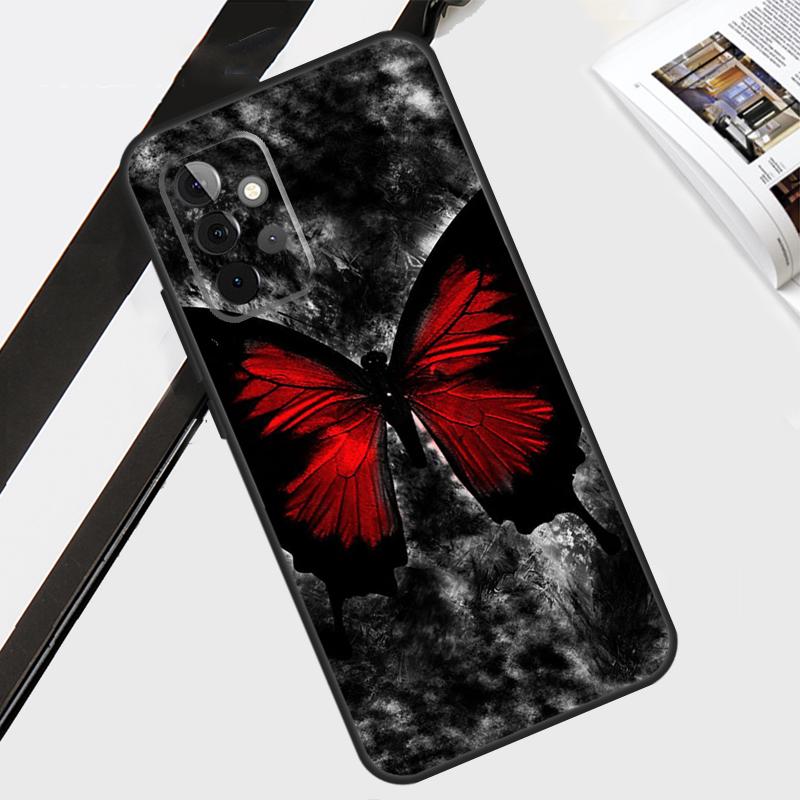 Colorful Butterfly Case For Samsung Galaxy A55 A35 A15 A56 A36 A26 A16 A06 A54 A34 A14 A12 A22 A32 A52 A13 A53