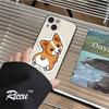 Мягкий чехол для iPhone 14 Corgi Butt, забавный милый чехол Corgi Butt для Iphone 14 11 12 Pro 8 7 Plus X 13 Pro MAX SE2020 XR XS, чехлы