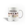 Ceramic Mug - Bangtan Boys - BTS - 30cl - Dishwasher Safe - White