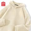 MINISO Winter Fleece Lined Hooded Sweatshirt for Men & Couples