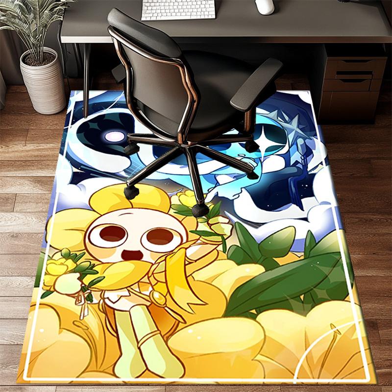 Colorful Cartoon Dandy Floor Mat for Living Room, Game Rooms, Office, Bedroom, Office Floor Mat Playful Design, Christmas fan gifts