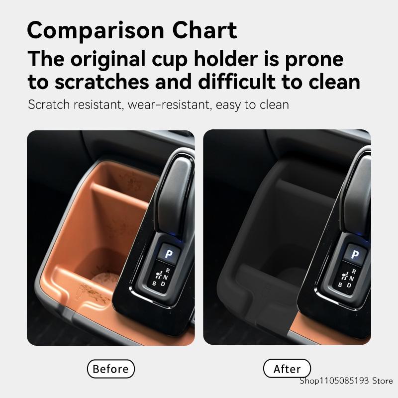 For the 2026 Sienta XP210 Series Silicone Central Control Cup Holder and Car Non-slip Limit Cup Holder Cup Cover