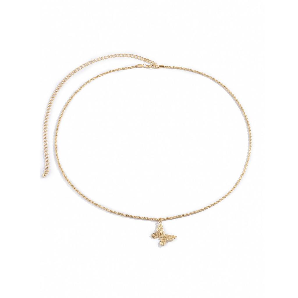 Butterfly Bikini Waist Chain Metal Belly Belt Body Necklace Women Waist Chain Fashion Jewelry
