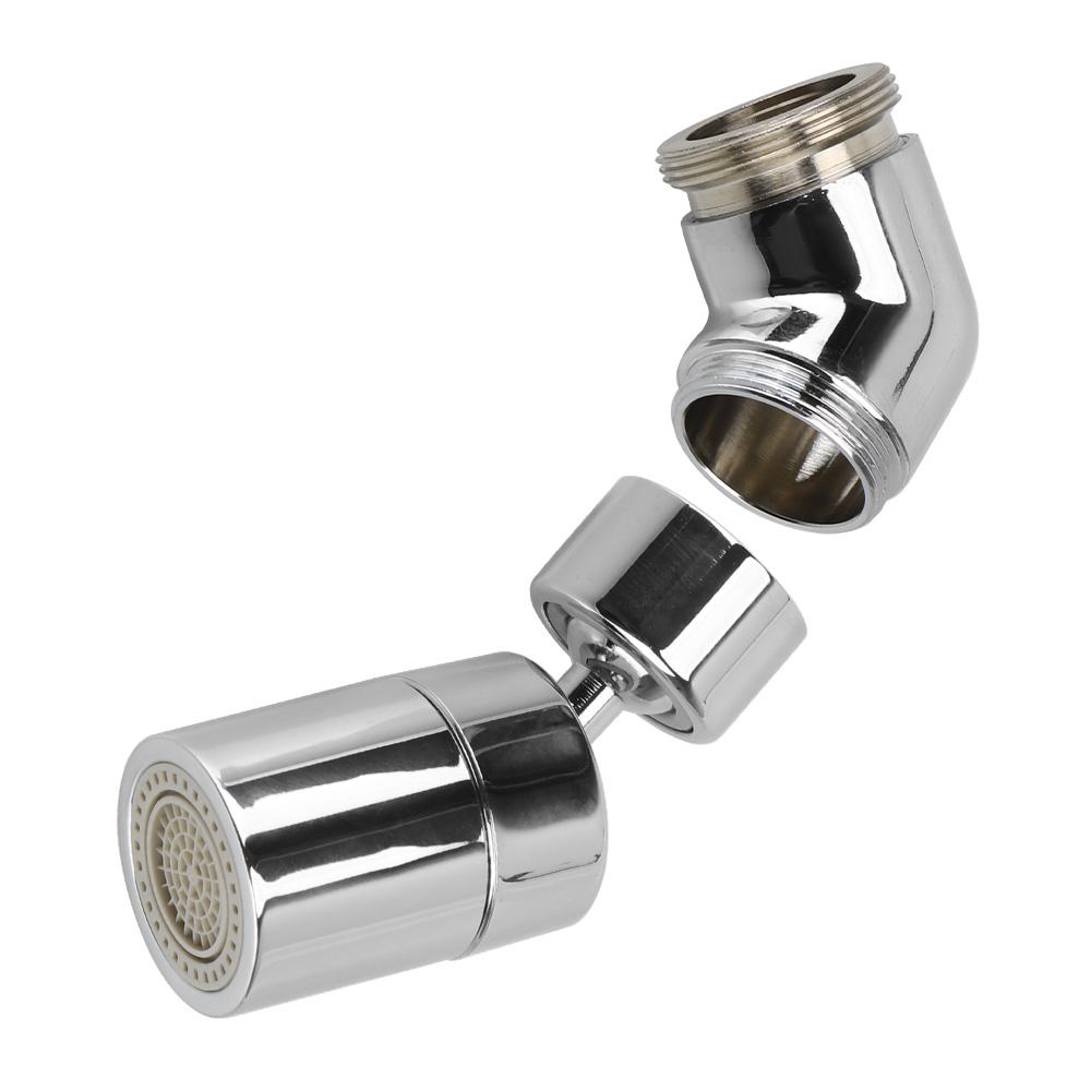 Душевая лейка с поворотом на 360° для кухни, ванной комнаты, брызгозащищенный кран, поворотная головка, распылитель, аэратор, регулируемый фильтр для воды