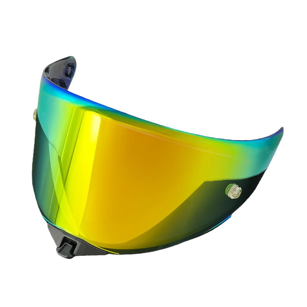 TT REVO High-Def Electroplated Lens for Day/Night Use with UV Protection – Fits TT REVO Motorcycle Helmet.