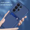 Чехол-бумажник Samsung S26/S25 Ultra/S24+/N20U с блокировкой цвета и кнопками, приятный на ощупь