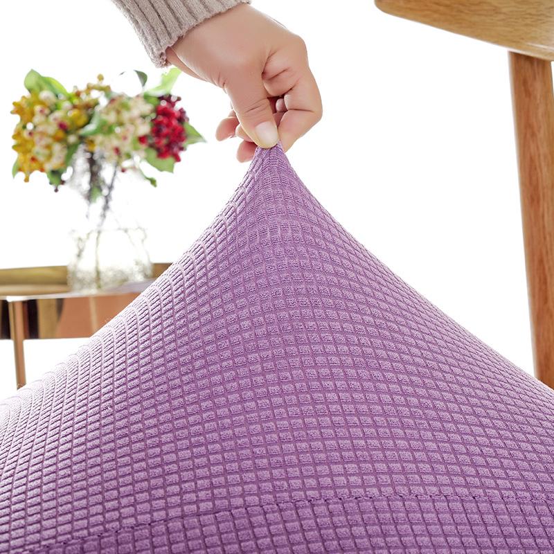 Чехол для сиденья табурета из водонепроницаемого клетчатого бархата - плотный, мягкий, эластичный, не скатывается, не обрастает, однотонный.