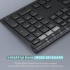 Bluetooth Keyboard and Mouse Combo Multi-Device Ultra Slim Wireless Rechargeable Keyboards Mice for Windows Mac OS iOS Android
