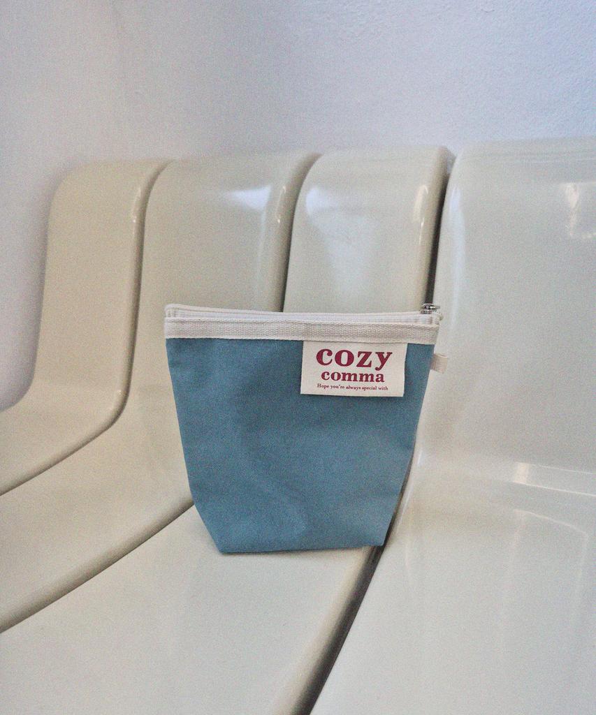 Уютная кошелек-чехол Cozycomma на запястье_Нейлон Серовато-синий