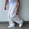 Printed Sweatpants Unisex Loose Casual Wide Leg Trousers