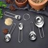 5 шт./комплект мерных ложек, нержавеющая сталь, прочная, антикоррозийная, для кухни