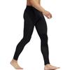 Adidas Solid Color Sports Leggings Men Bottoms Black GC8252