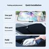 Foldable Front Windshield Sun Shade For Jaguar XJ UV Reflective Sun Protection Cover Car Interior Accessories