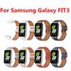 Leather Band For Samsung Galaxy Fit 3 R390 Watch Bracelet Belt For Fit 3 SM-R390 Strap Loop