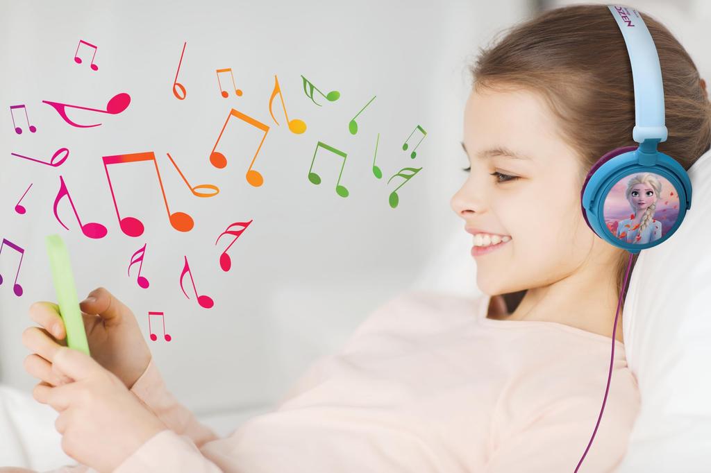 Стереонаушники Lexibook Frozen Проводные складные HP010FZ Оригинальный продукт