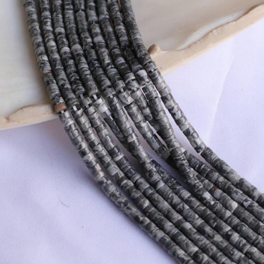 4x2 мм круглые бусины-разделители для изготовления украшений ручной работы, аксессуары DIY