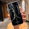 Чехол для телефона Для iphone 17 Pro Max Air 16 15 14 13 Pro Max 15 16 Pro 15Plus Жнец череп скелет