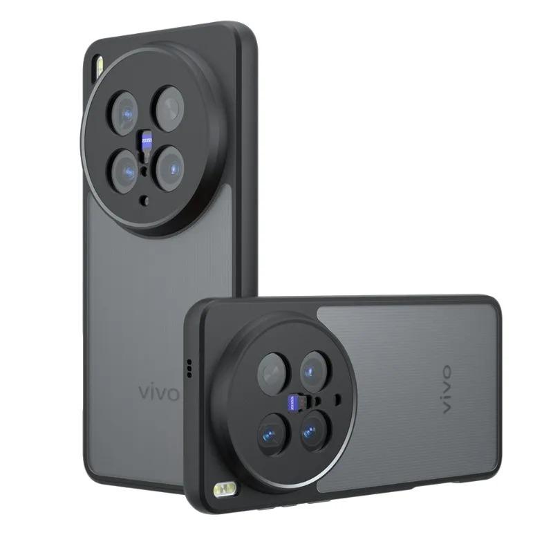 For VIVO X200 Ultra Matte PC+TPU Shockproof Case for VIVO X200ultra X200 Pro Mini X100S Pro Hard Bumper Soft Clear Back Cover