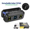 Универсальная система TPMS на солнечной батарее с внешними датчиками водонепроницаемости IPX7 — двойной USB/солнечная зарядка с ЖК-дисплеем