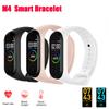 M4 Smart Band Fitness Trcker Sport Bracelet Pedometer Heart Rate Blood Pressure Bluetooth Health Wirstband Waterproof Smartband